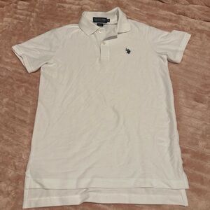 U.S. Polo Assn. White Polo Shirt